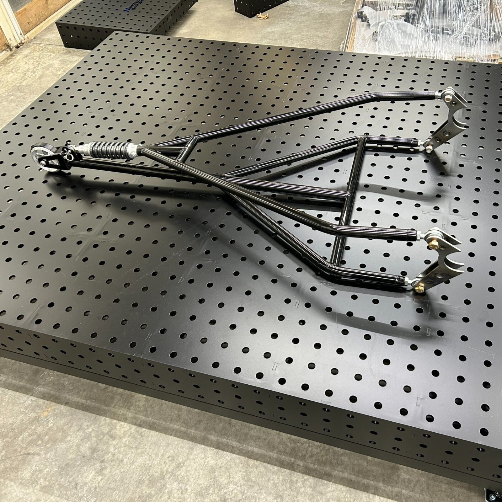 Adjustable Chromoly Drag Racing Single Wheelie Bar- Powdercoated