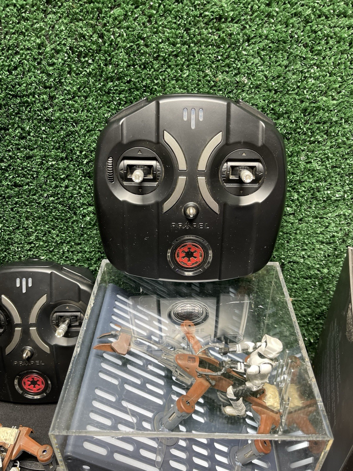 Star Wars Propel Lot Of 2 74-Z Speeder Bike Drone. Free Shipping!