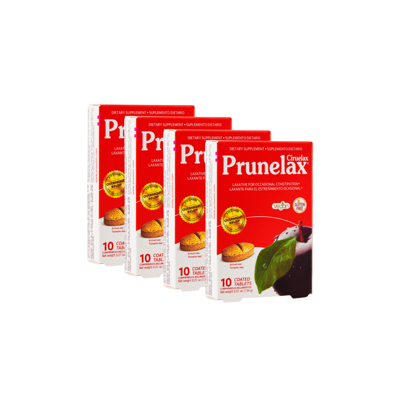 Prunelax Ciruelax Laxative Regular Strength Tablets for Constipation