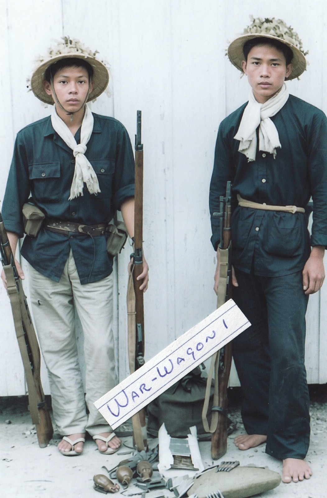 Vietnam  War  Photos --  North Vietnam Soldiers