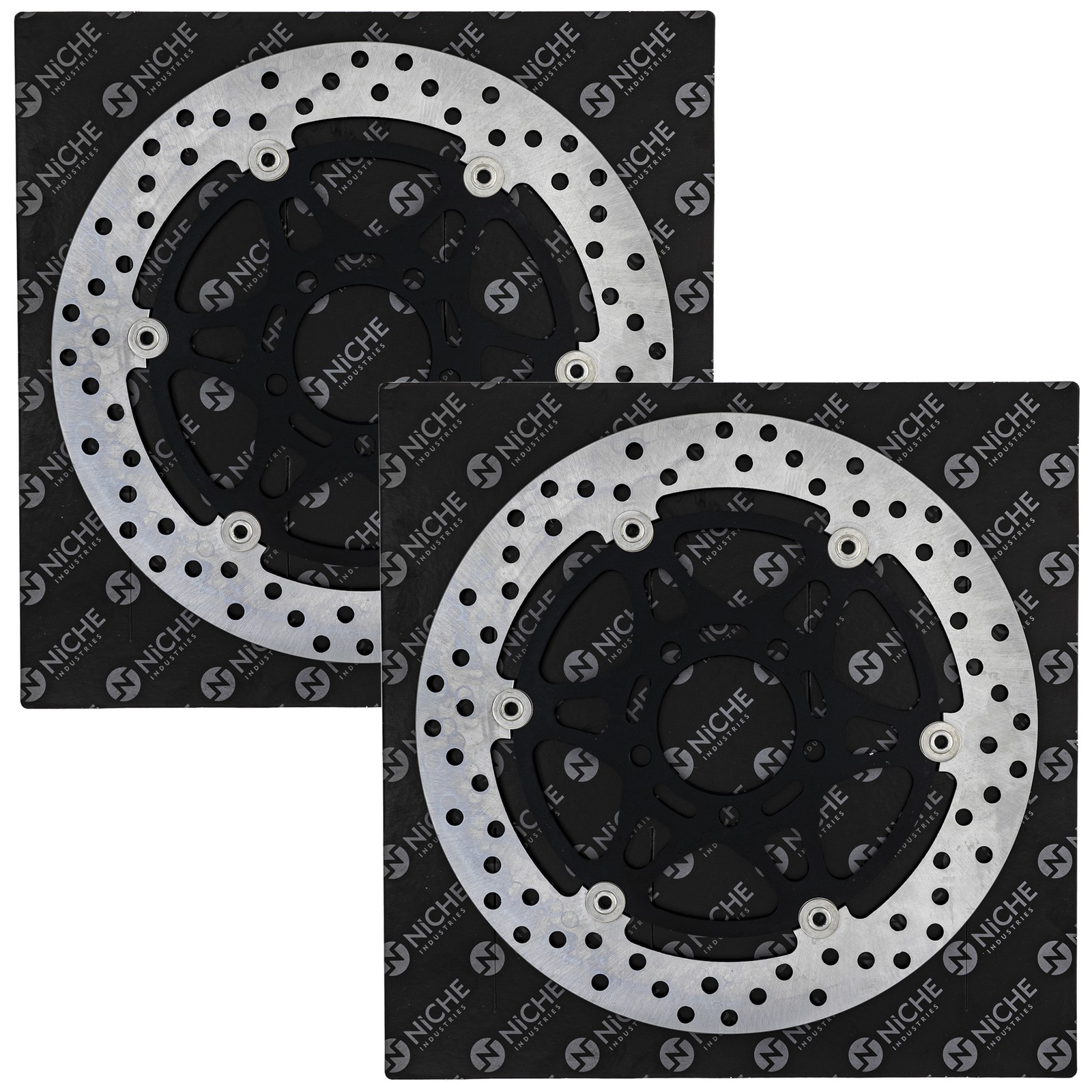 NICHE Front Brake Rotor Set For Suzuki Vstrom 650 1000 SV1000 59210-06G00