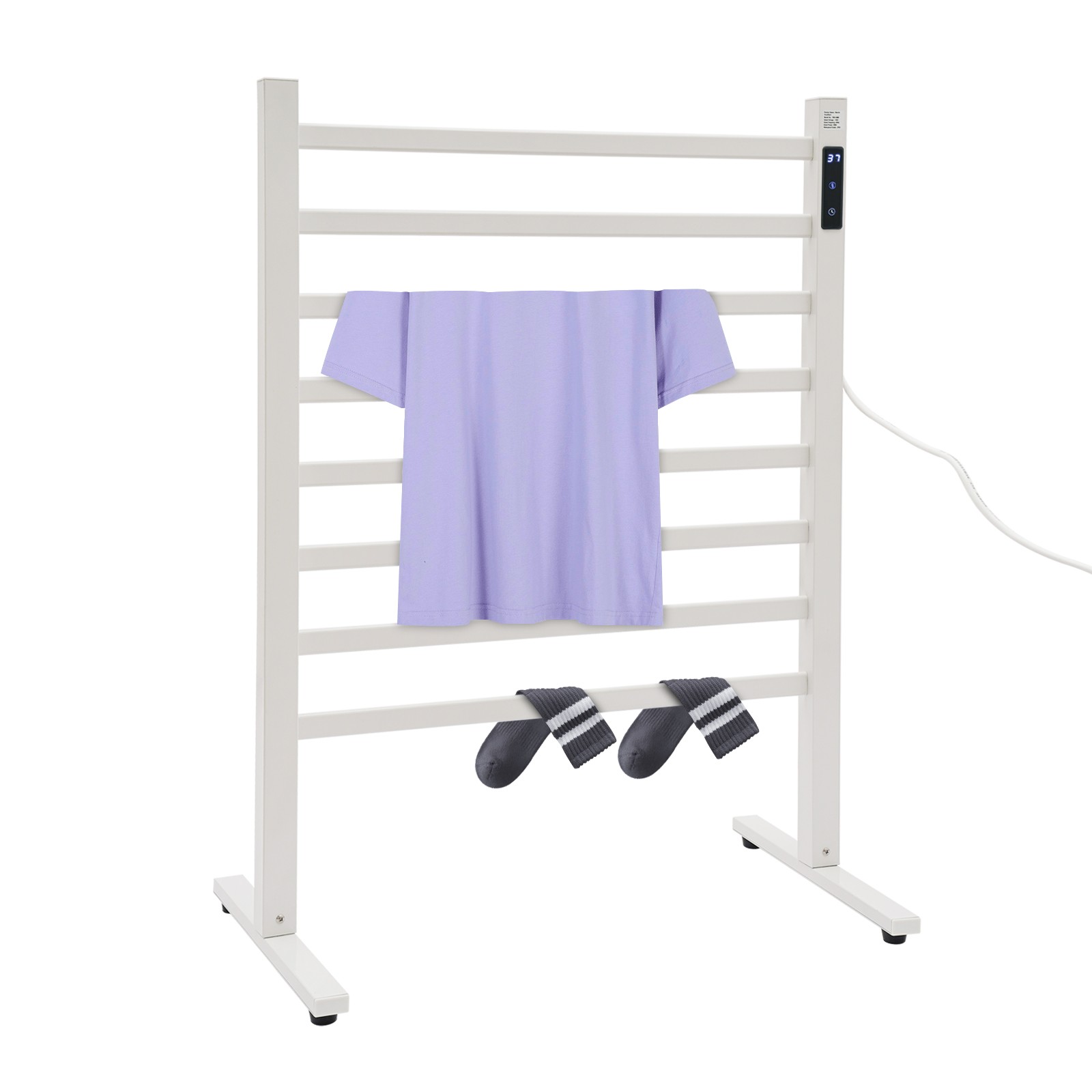 Electric Heated Towel Rack Towel Warmer Rack Towel Warmer Holder Floorstanding