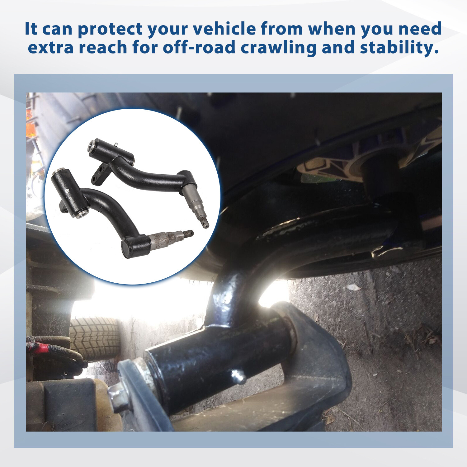 For Yamaha G29 Drive Gas & Electric 2007-up Golf Cart 6" Spindle Lift Kit