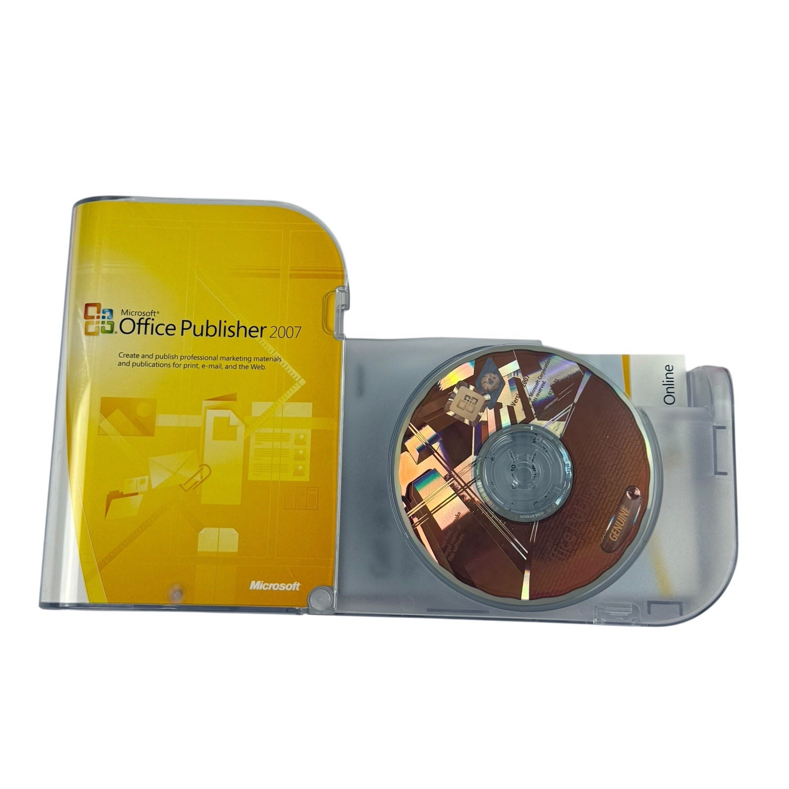 Microsoft Publisher 2007 - Full Version (164-04130) W/ Product Key 🔑