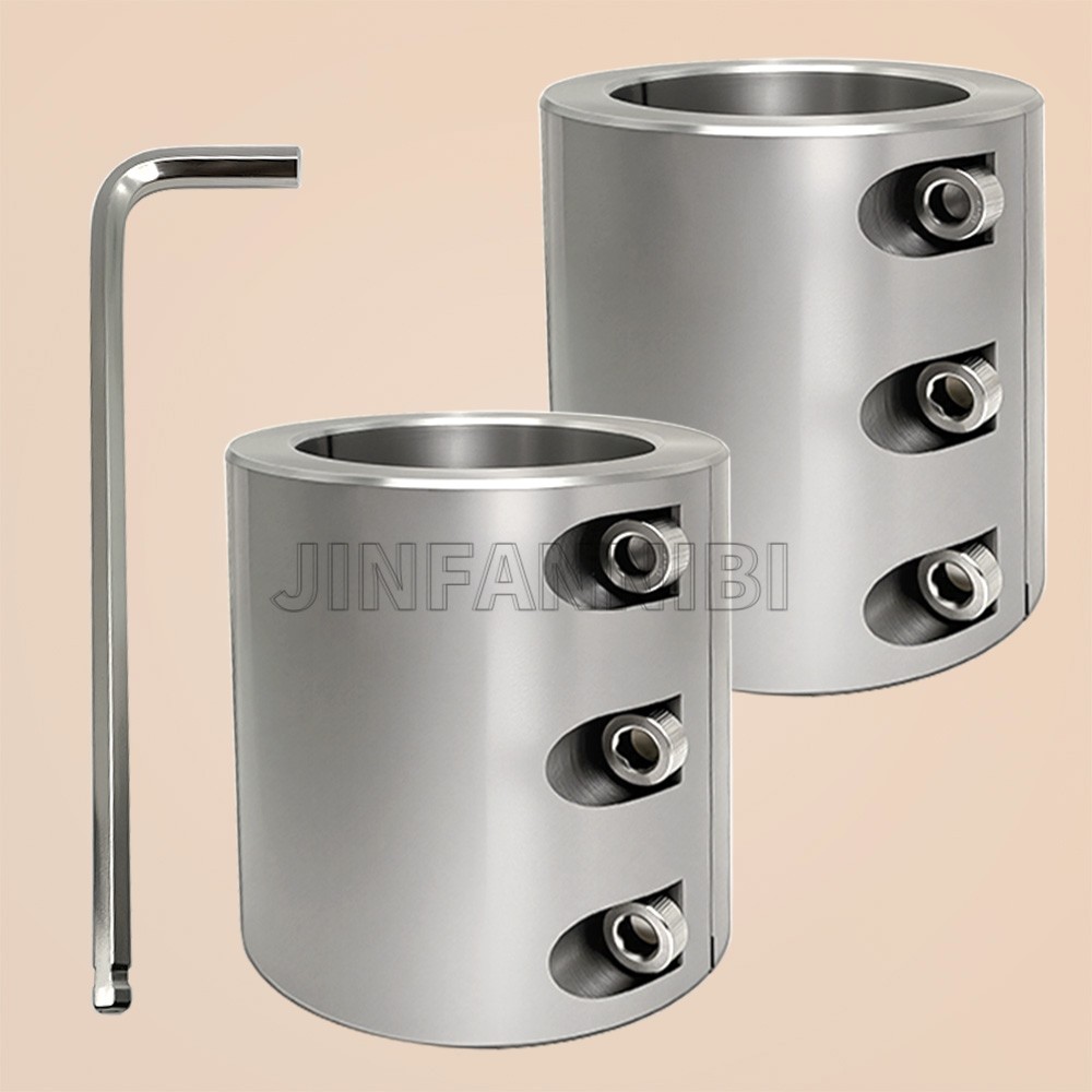 2PCS 2" Steel Tube Clamps Bolt On / Clamp On Weldable Roll Cage Mounts HD NEW