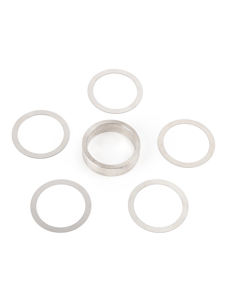 9 Inch Solid Pinion Bearing Spacer Kit with Shims 9190920 Fit For Ford