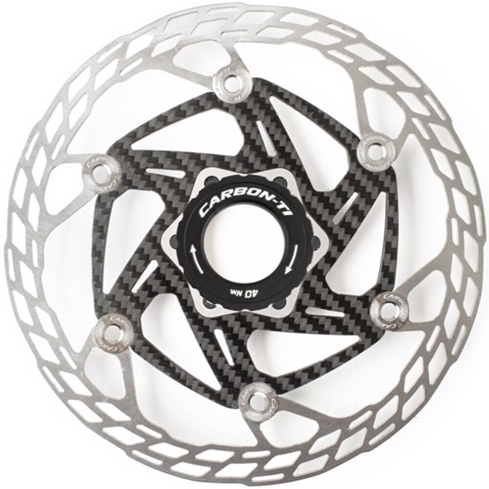 Carbon-Ti X-Rotor Center Lock SteelCarbon 3 Disc Brake Rotor