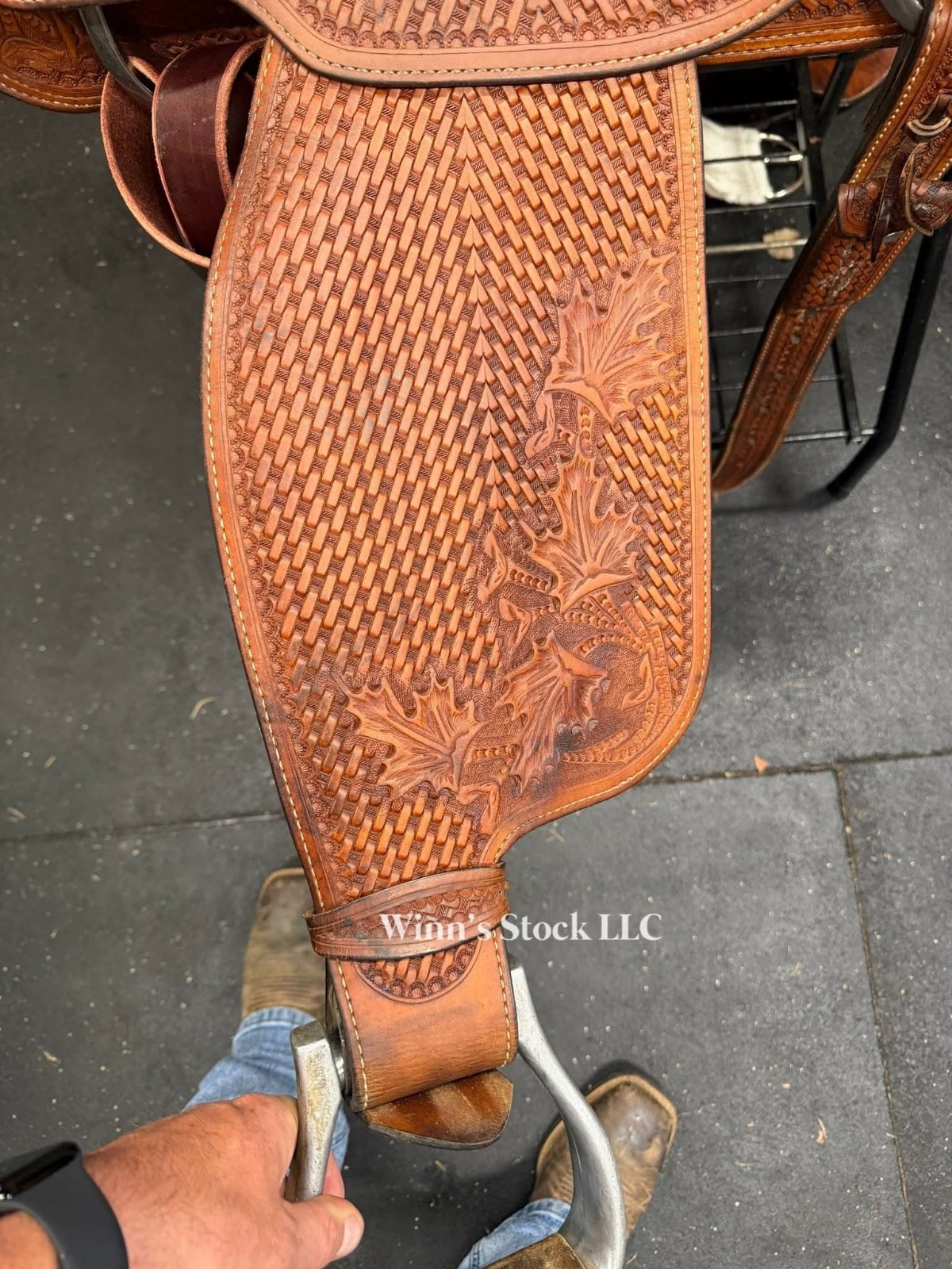 15" Crates - Roping Saddle