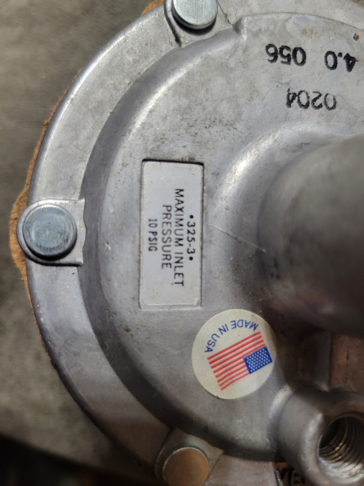 1 Maxitrol 325-3 Gas Regulator 1/2" 10psig