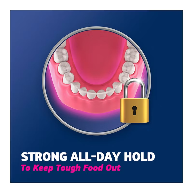 Fixodent Advanced Max Hold Denture Adhesive 4 Pack 2.2 oz Each Extra Strength