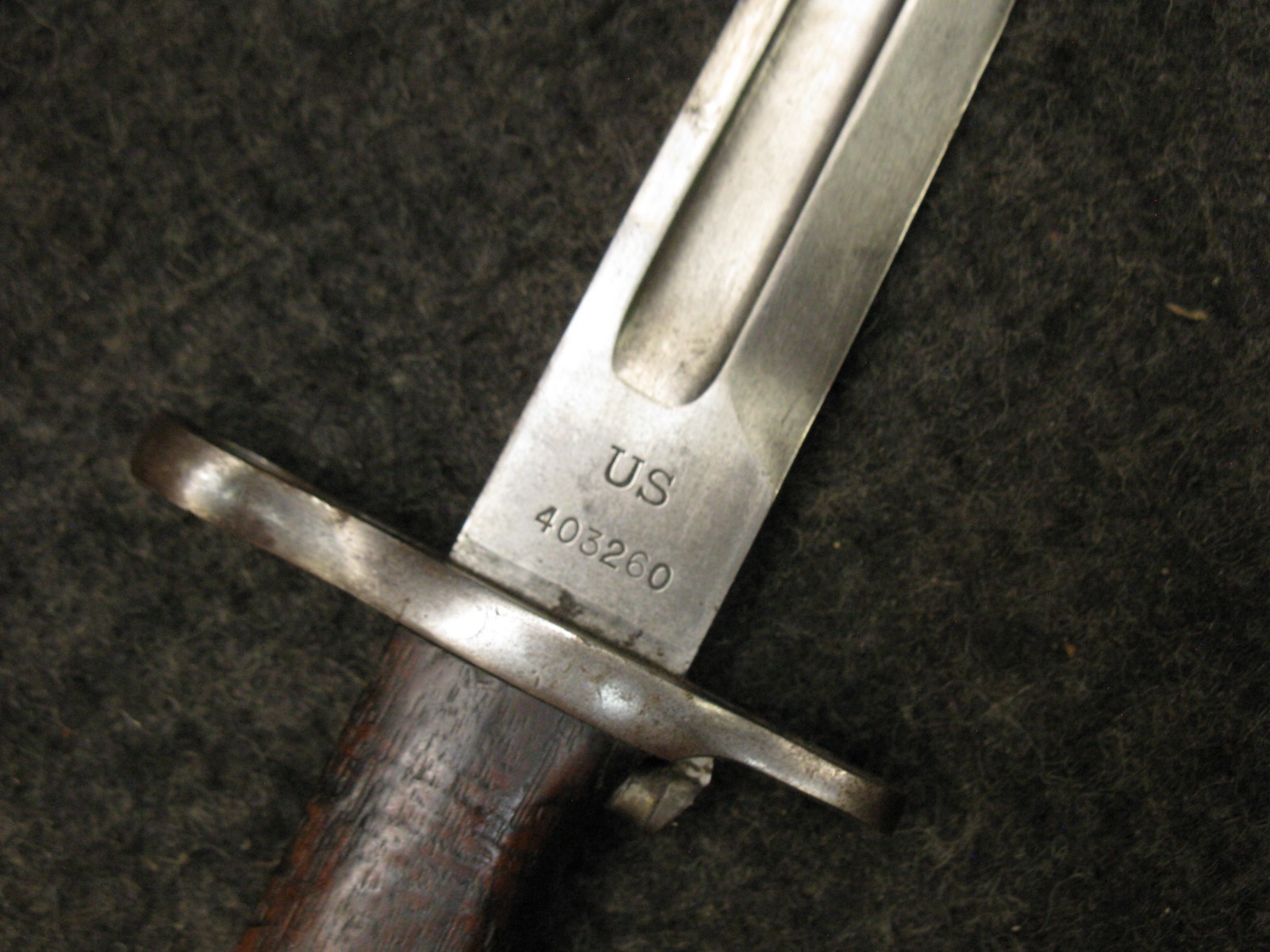 WWI Era Springfield Armory M1905 Rifle Bayonet M1903 M1 Garand