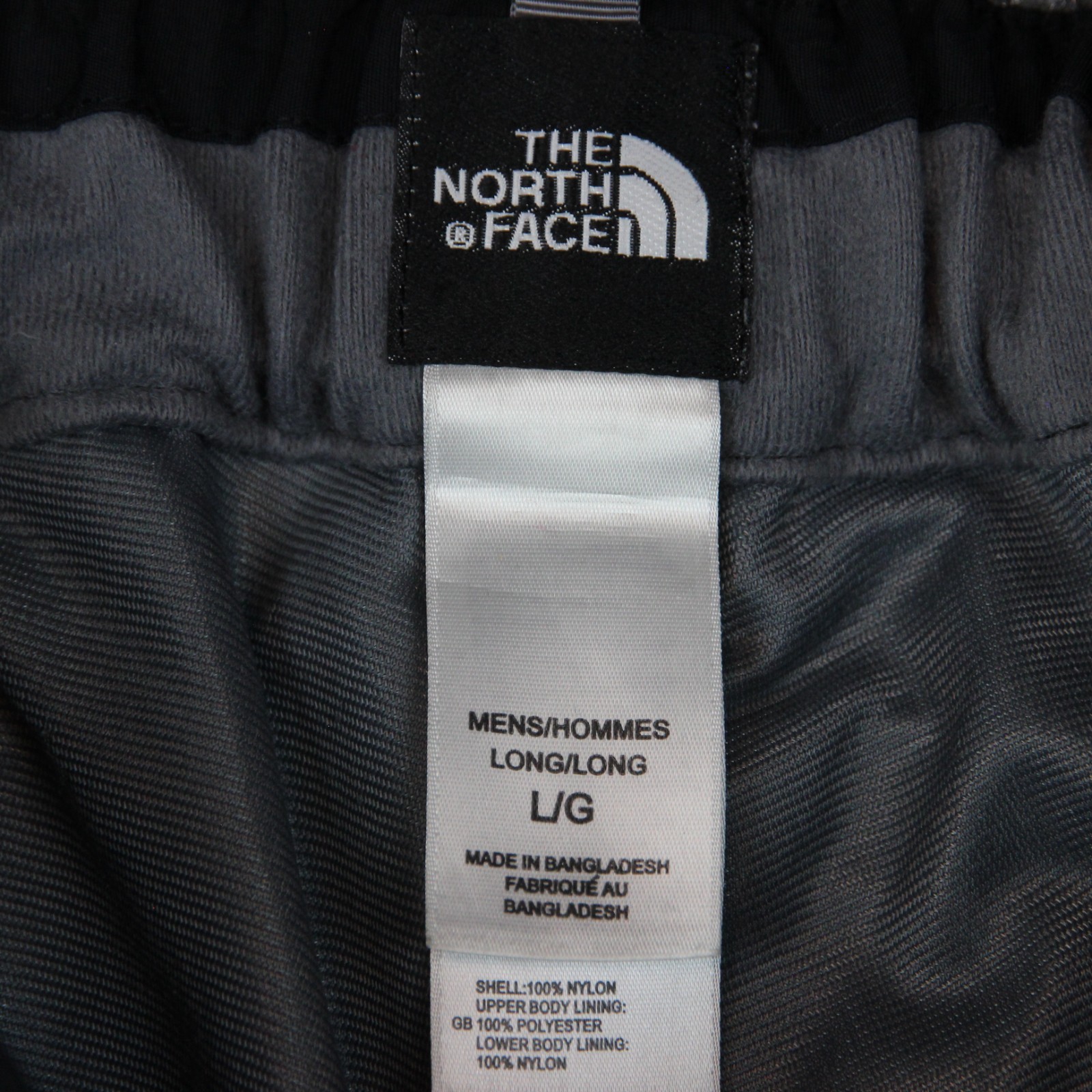 The North Face Snow Pants Men's Large 34X31 DryVent Black Nylon Snowboard Ski