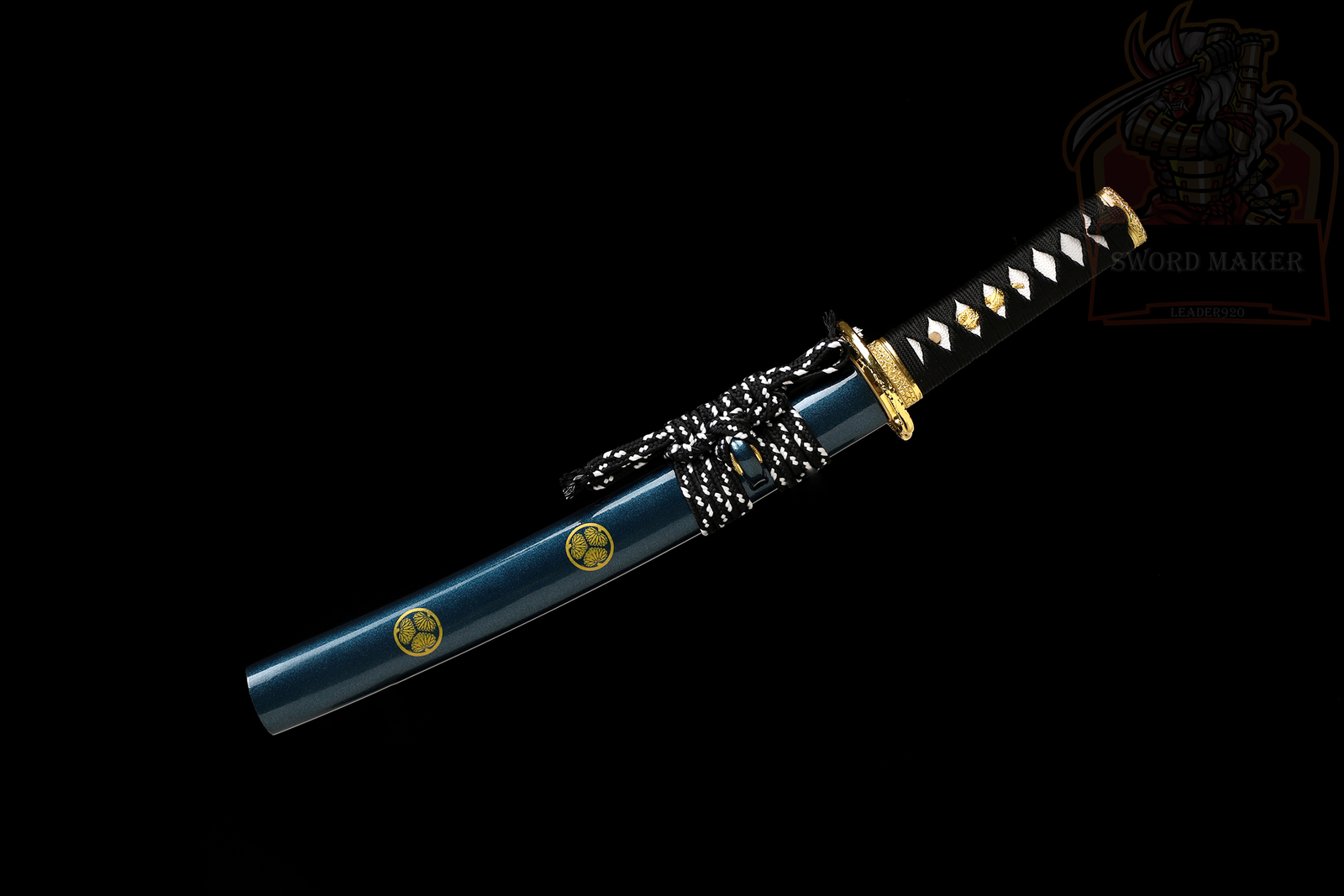 Musashi Katana Clay Tempered T10 Steel Full Tang Samurai Short Sword 20'' Tanto