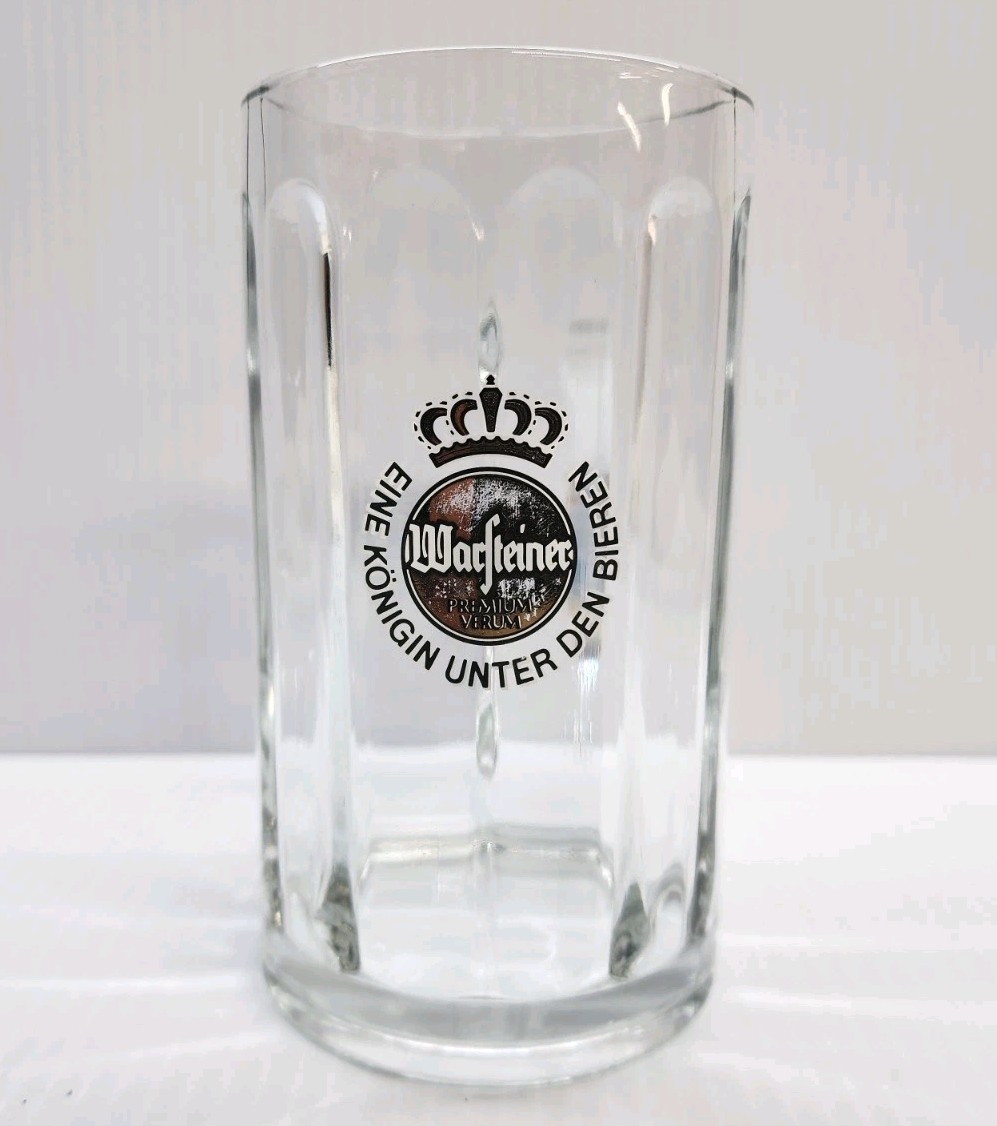 Warsteiner Glass Beer Mug .5l