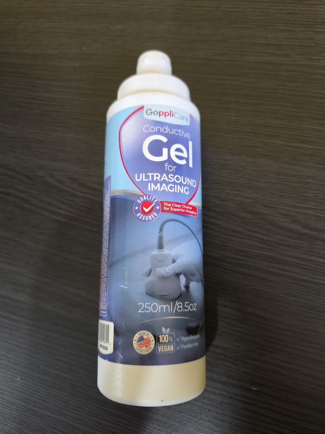 GoppliCare Conductive Cooling Gel for Ultrasound Imaging 250 ml 8.5oz Free Ship