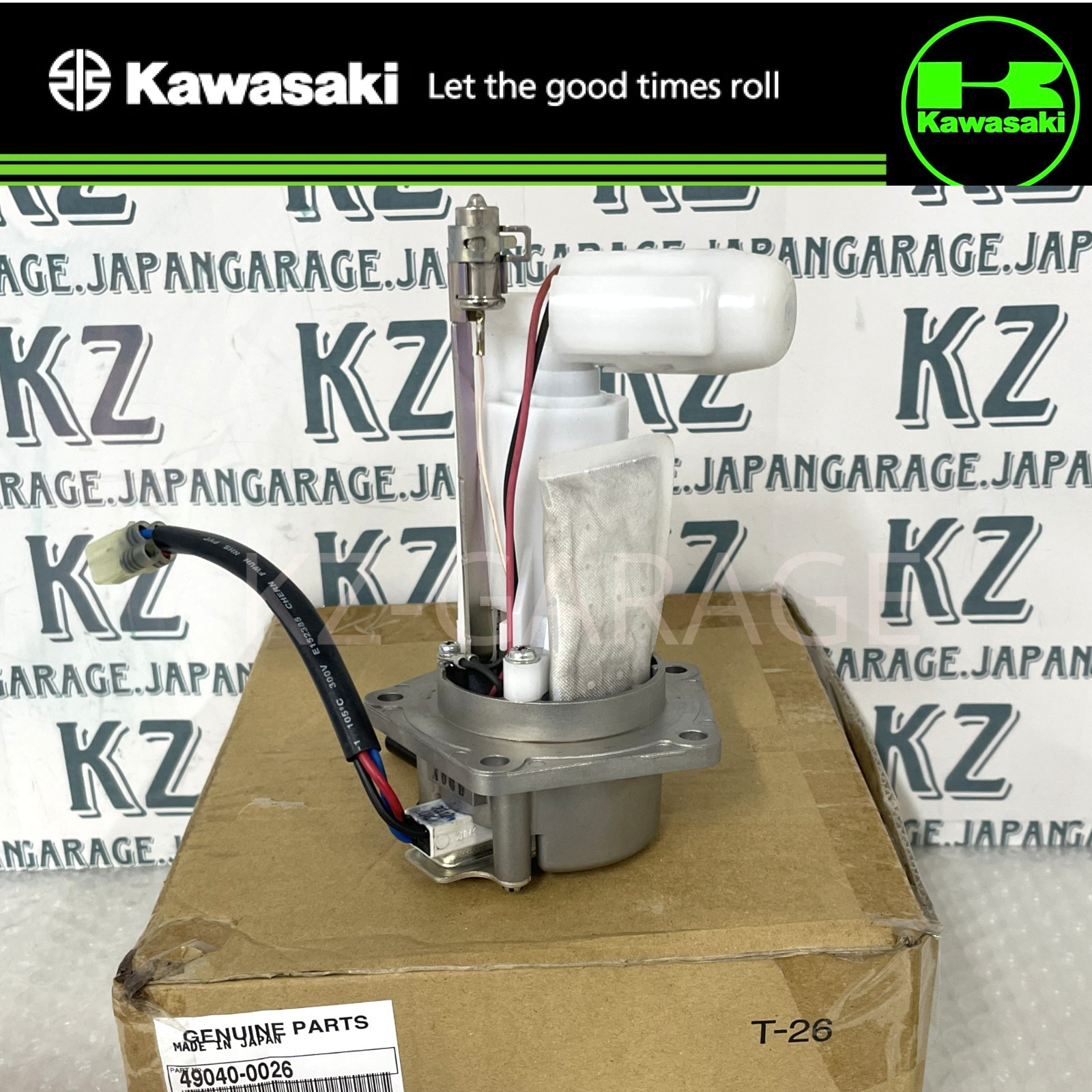 KAWASAKI GENUINE FUEL PUMP NEW 49040-0026 VERSYS 650 NINJA 650R 2006 - 2014 USED