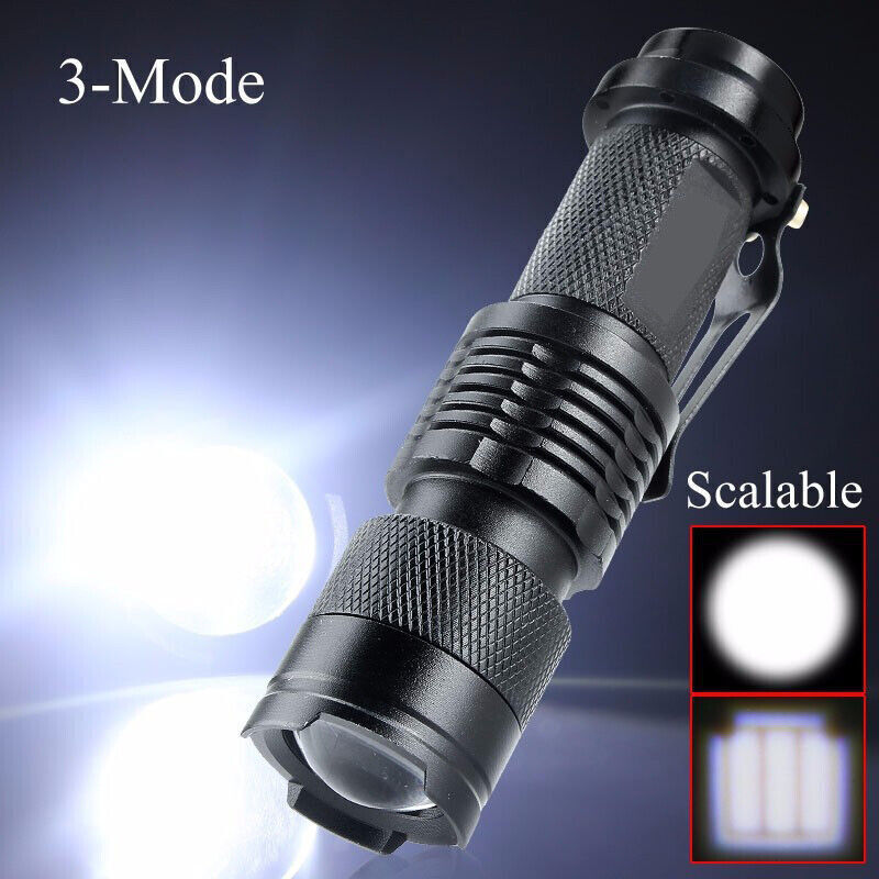 LED Tactical Flashlight Military Grade Handheld Torch Light
