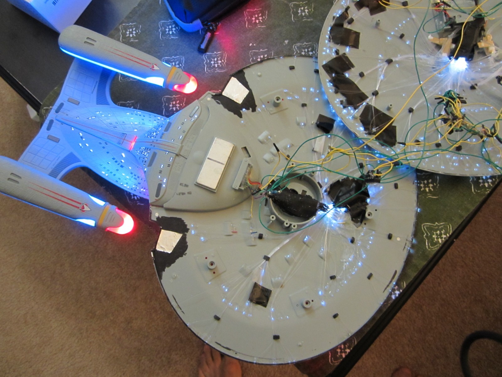 Fiber Optic Lighting Filament - 200ft of each: .50mm .75mm & 1.0mm FREE SHIPPING