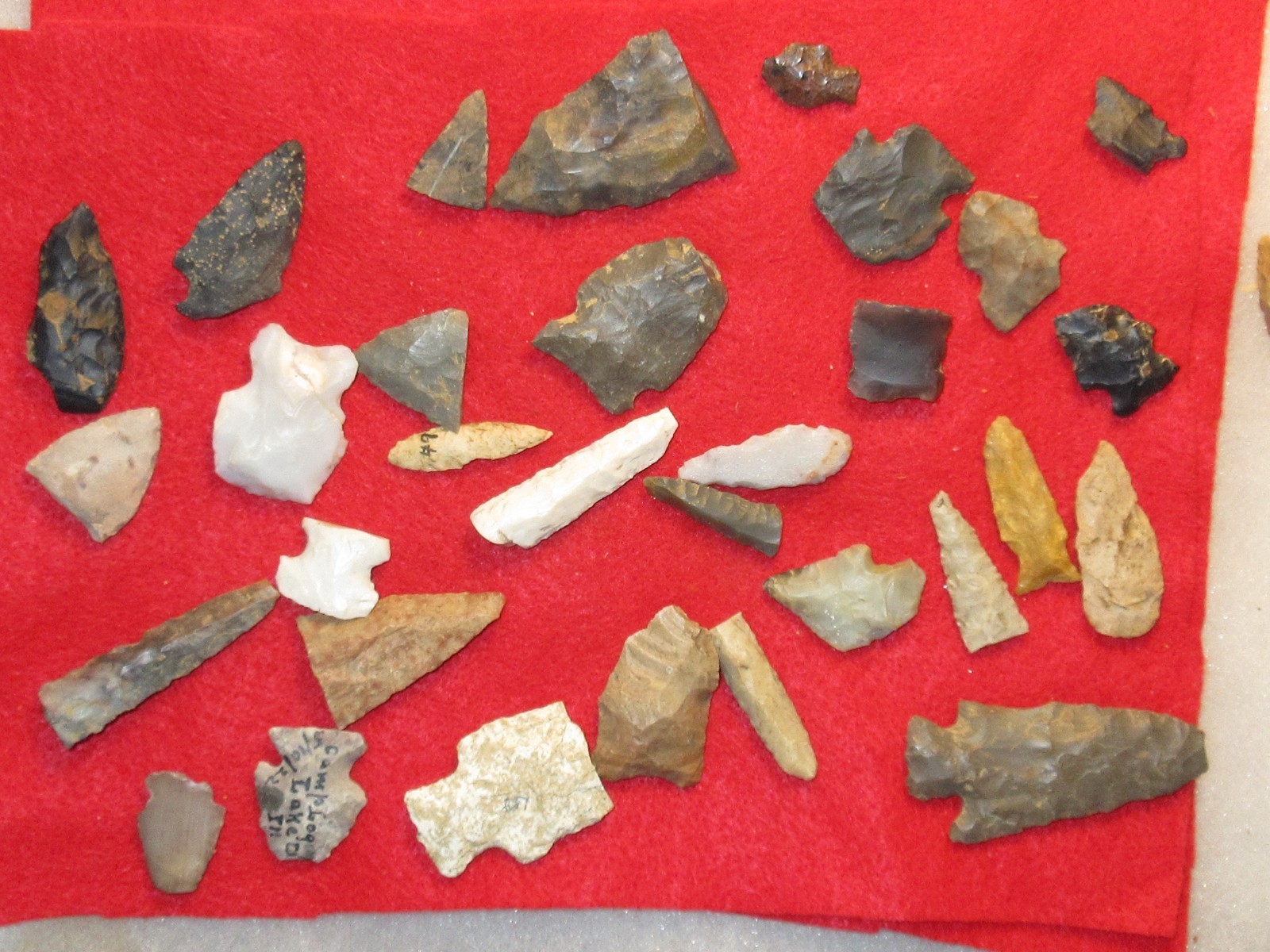 Authentic Native American artifact arrowhead 31) Mo., Tn., Il. artifacts BN17