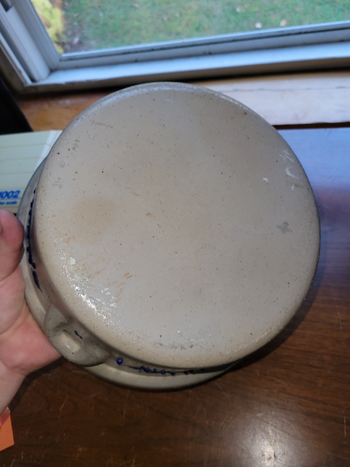 9.25"x3.5" Salmon Falls Blueberry Basket Cassarole Bowl Lidded 1995