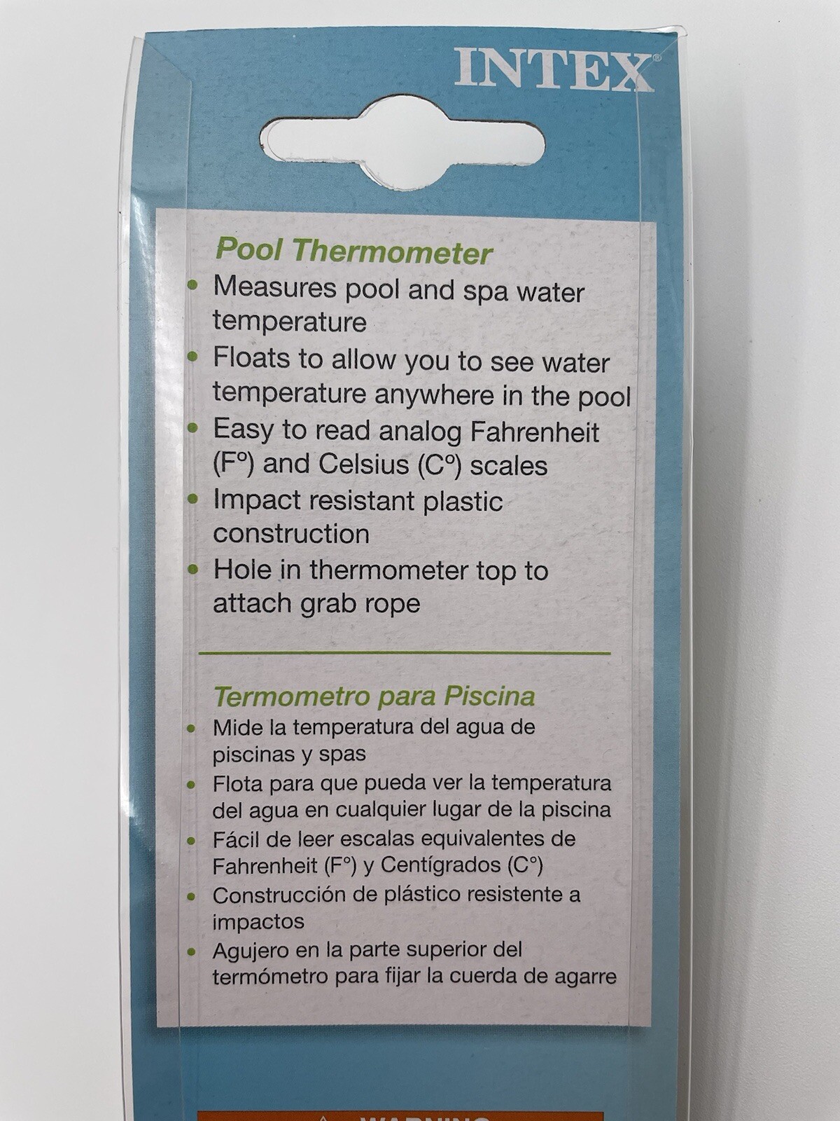 Pool Spa Thermometer Intex Floating Hot Tub White Fahrenheit & Celsius Lot Of 2
