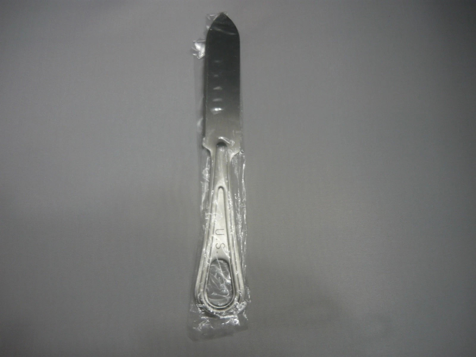 Military style Utensil Set w/KNIFE-FORK-SPOON- still in original cello wrap