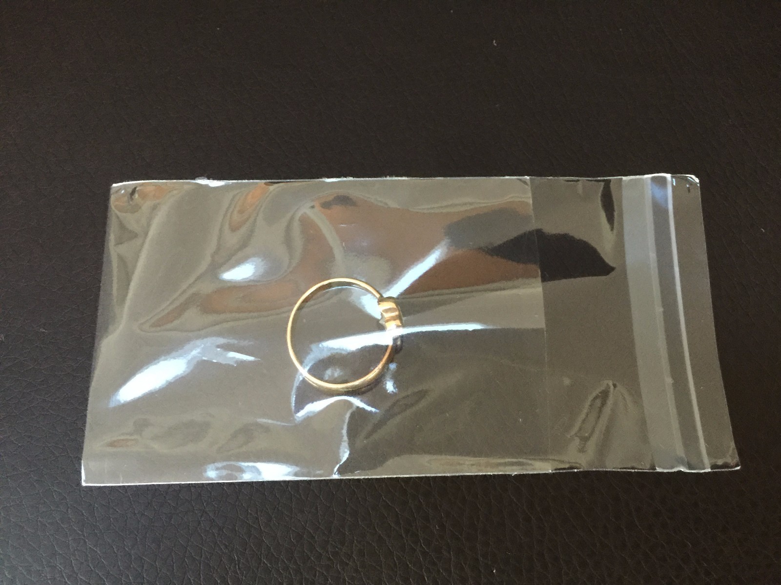 200 Plastic Self Adhesive Seal Clear Gift Jewelry Beads Packing Bags Packaging