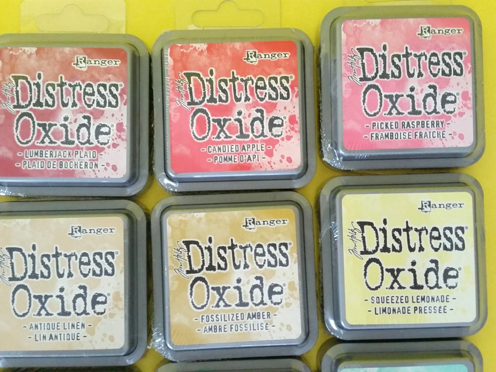 X33 (NEW/SEALED) TIM HOLTZ Distress Oxide Inks 3X3 Lot Bundle NO DUPLICATES (#2)