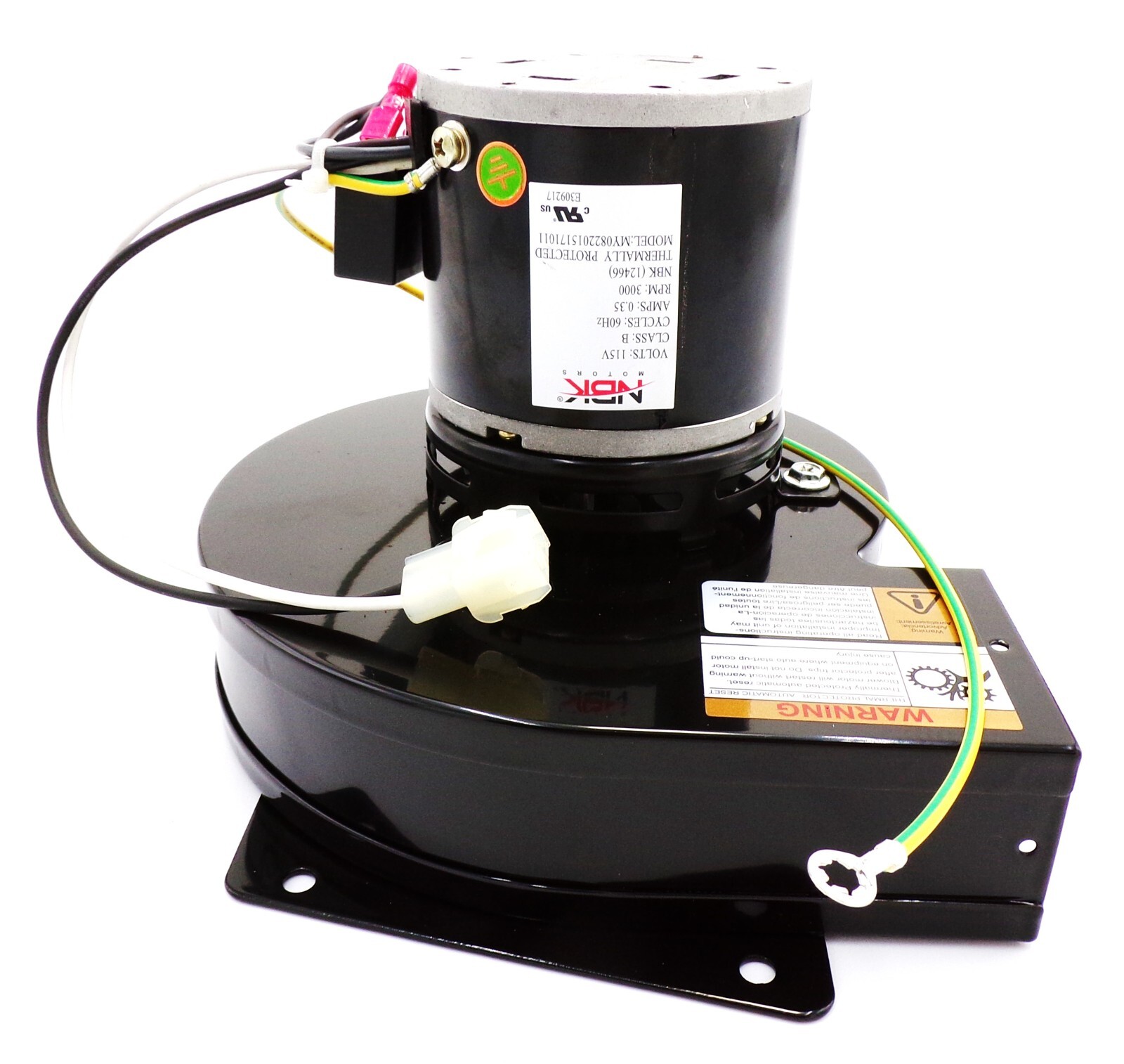 Replacement for Trane Furnace Inducer Blower Jakel J238-138-1344 115V Fasco A143