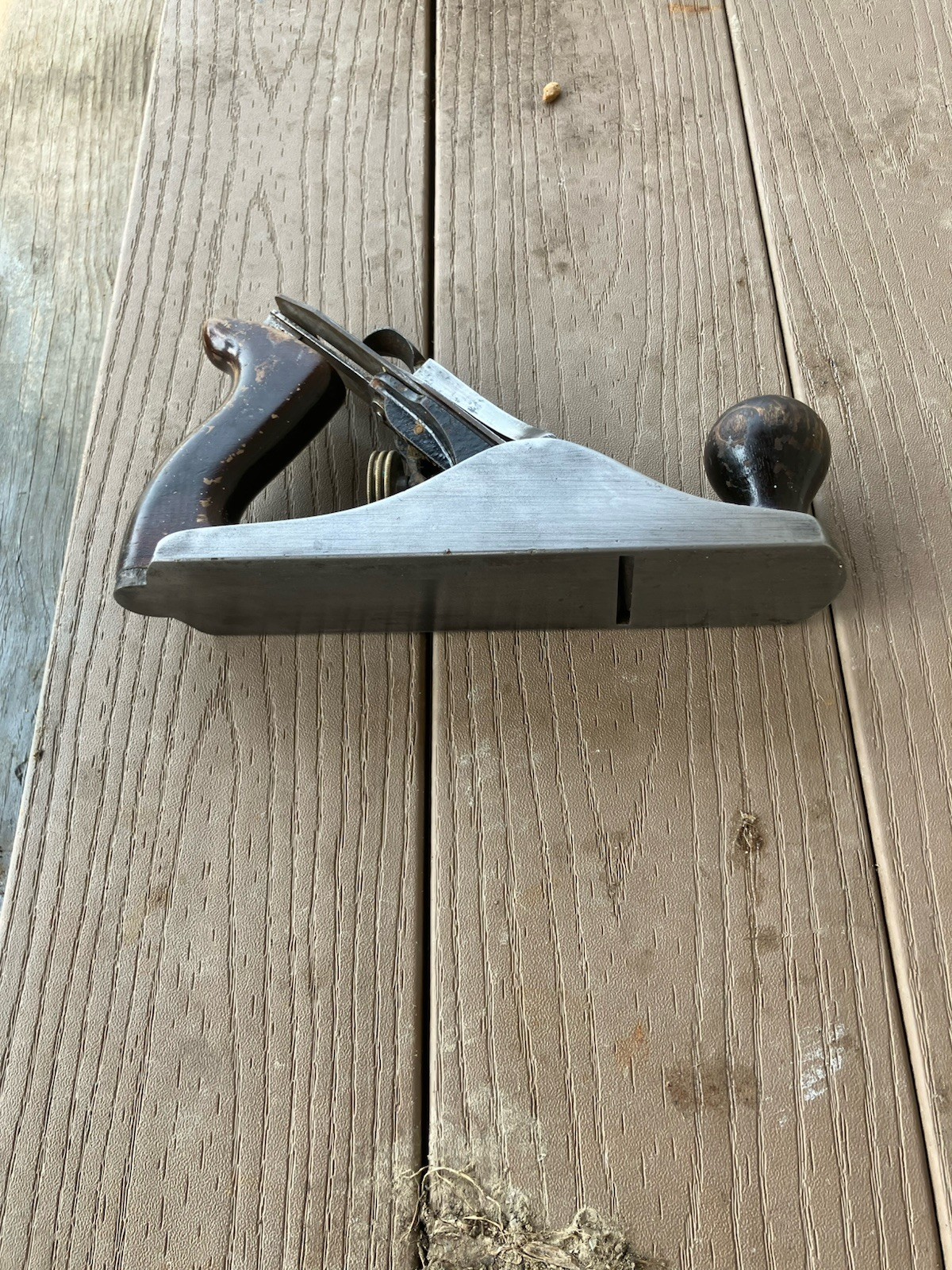 Vintage Stanley Bailey No 3 Woodworking Plane Made In USA