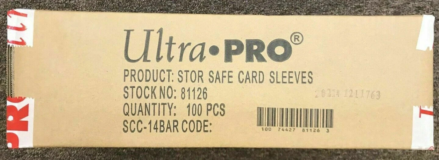 10000 Ultra Pro Regular Standard Card SOFT PENNY SLEEVES NEW SEALED CASE