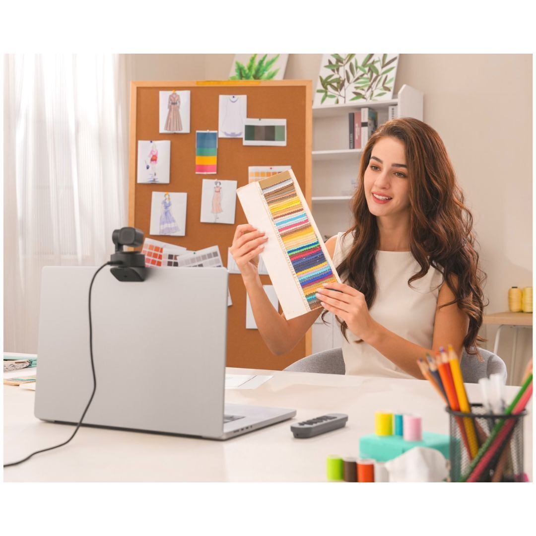 OBSBOT Tiny 2 Lite AI Powered 4K PTZ Webcam with Advanced CMOS Sensor