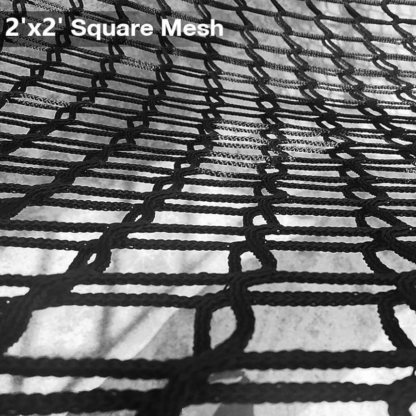 Jalunth Kids Playground Play Safety Net - Climbing Cargo Net (6.5' X 9.8')