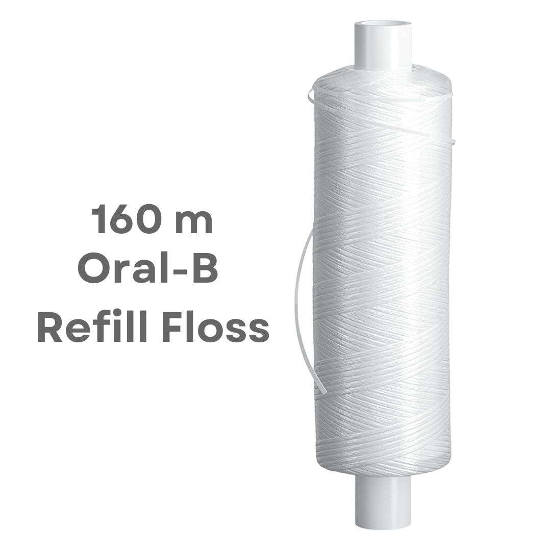 NEW VERSION! Oral-B Glide Floss Refills, 2 Spools - Unflavored, Micro Textured