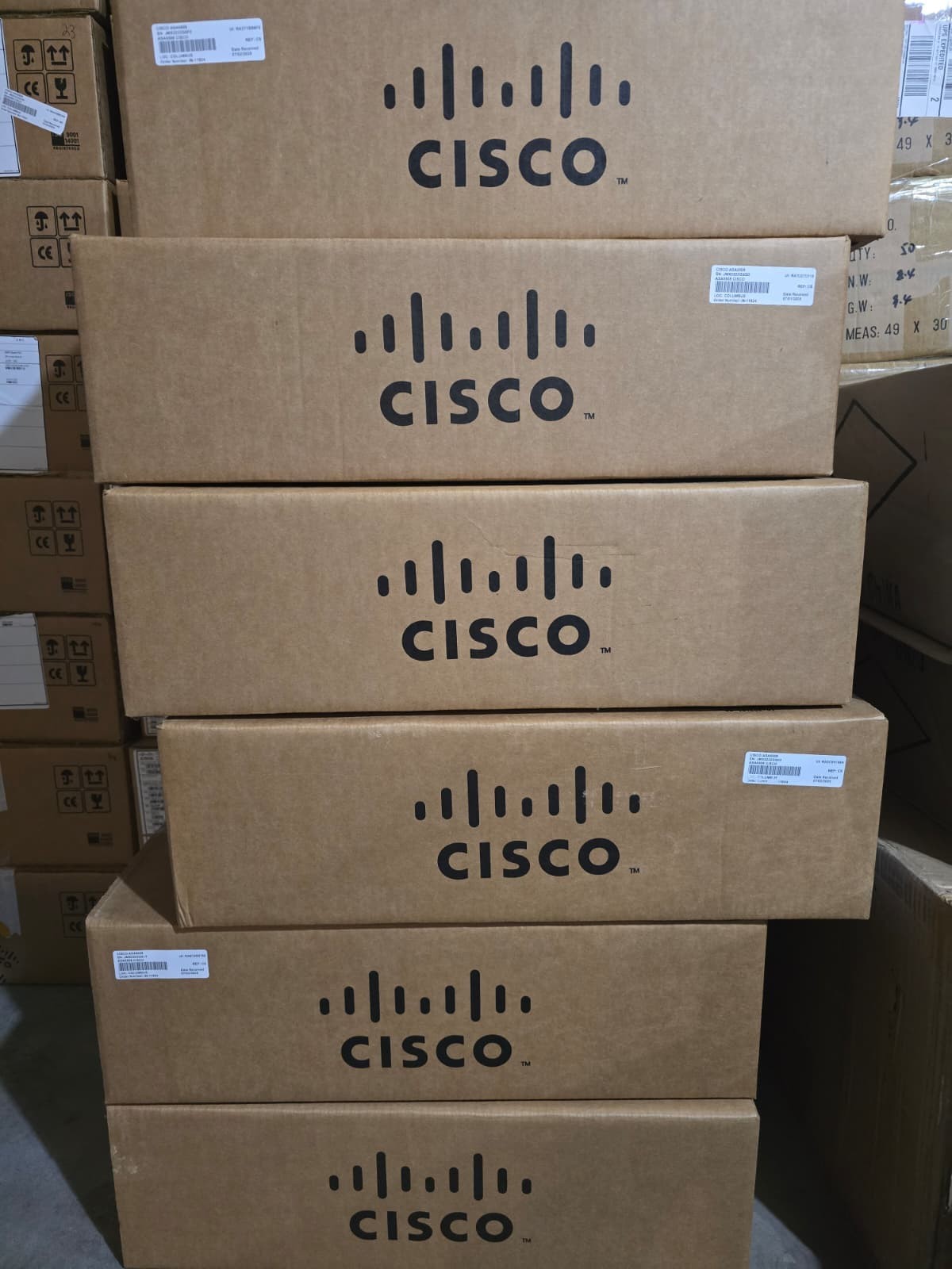 ASA5508-K9 CISCO ASA 5508-X Security Appliance with FirePOWER Services 8 Ports