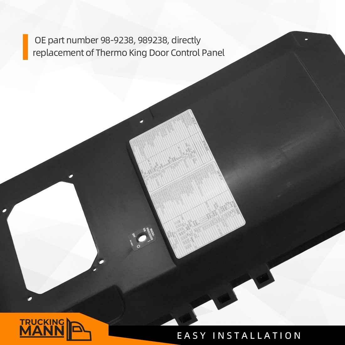 Reefer Roadside Inner Door Panel for Thermo King Precedent S-600 S-700 98-9238