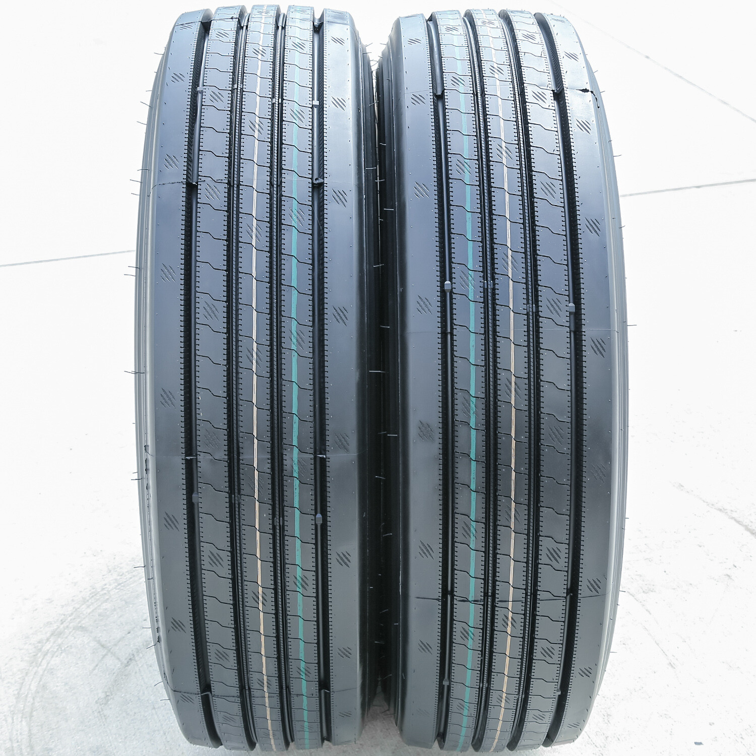 2 Tires Cosmo CT575 Plus 255/70R22.5 Load H 16 Ply All Position Commercial
