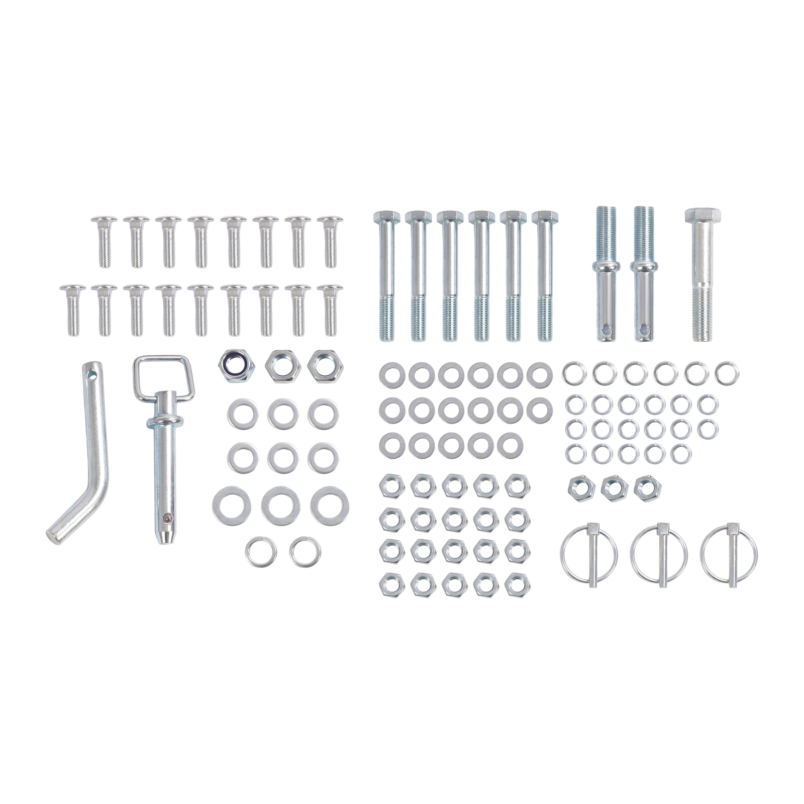 For Category-0 Tractor Hookup 5 FT Black 3-Point Landscape Rake Grass Comb