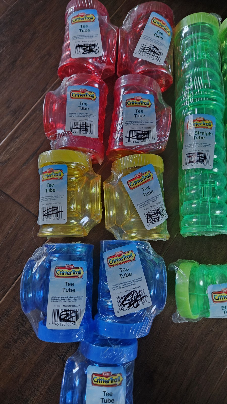 Kaytee Critter Trail Lot of 14 Assorted Tubes! ALL NEW & SEALED! CritterTrail