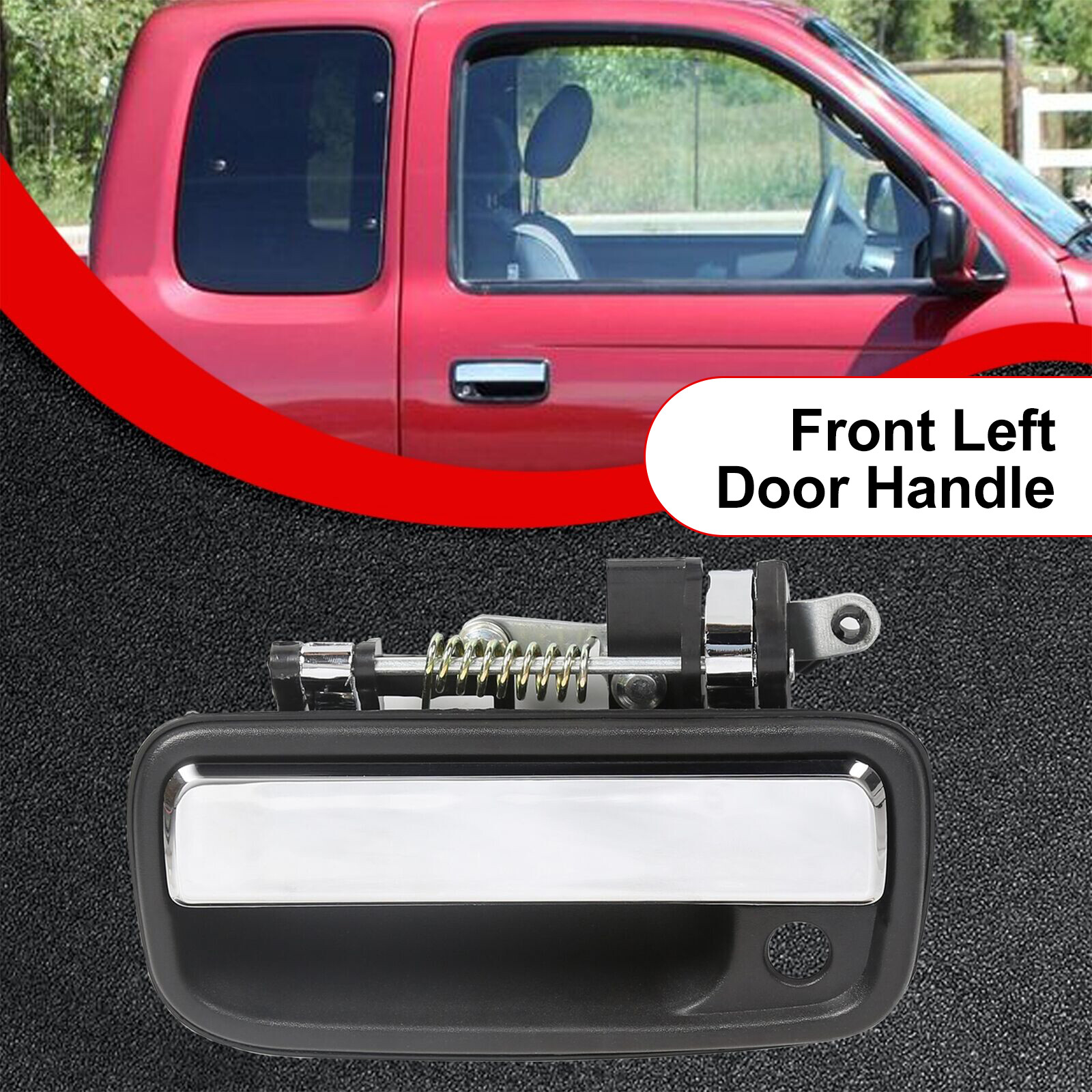 For Toyota Tacoma 1995-04/HILUX 2004-2012 Front Outside Outer Door Handle Pair