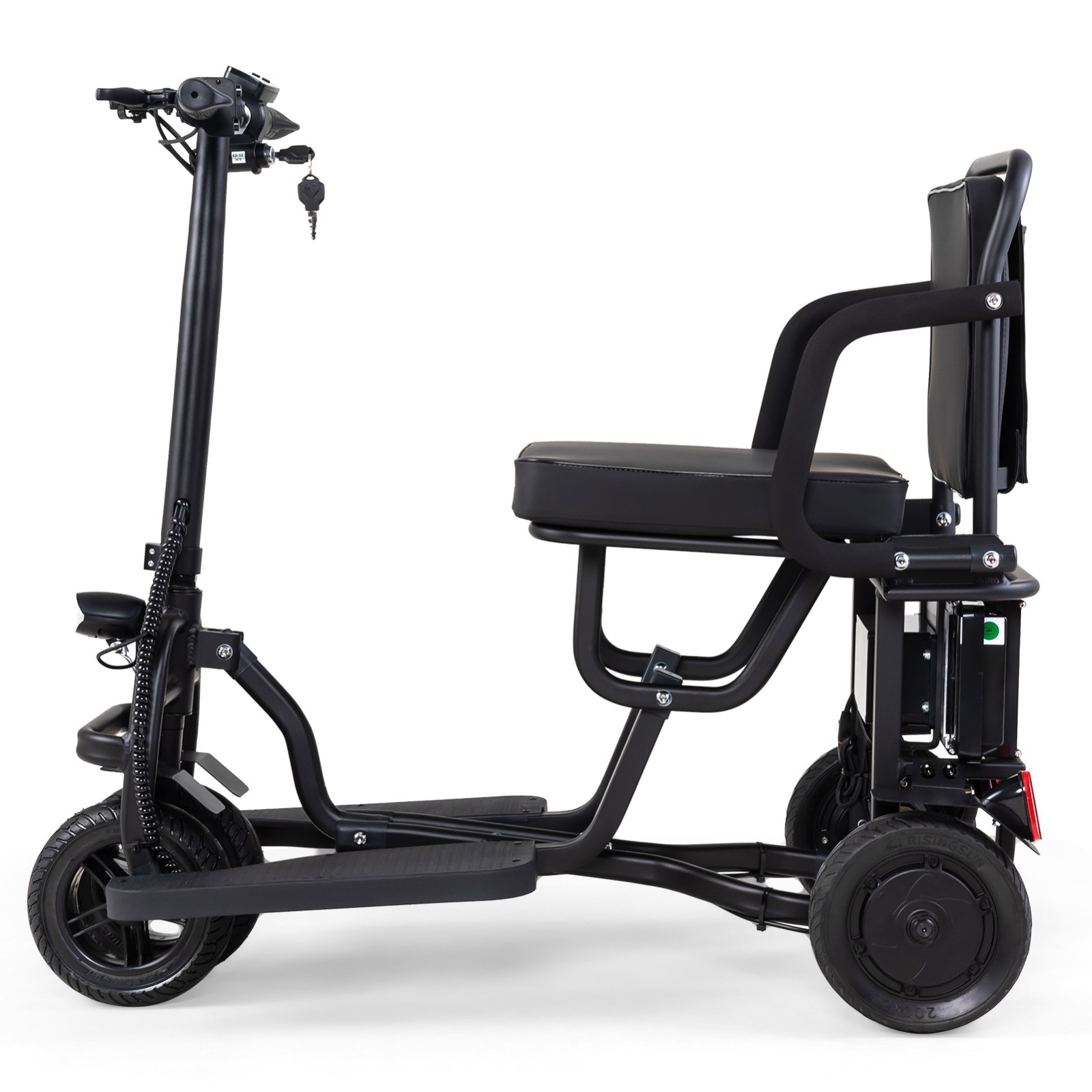 Lightweight Mobility Scooter, Cruise control, 300 W 20 Miles Range, Turn Light