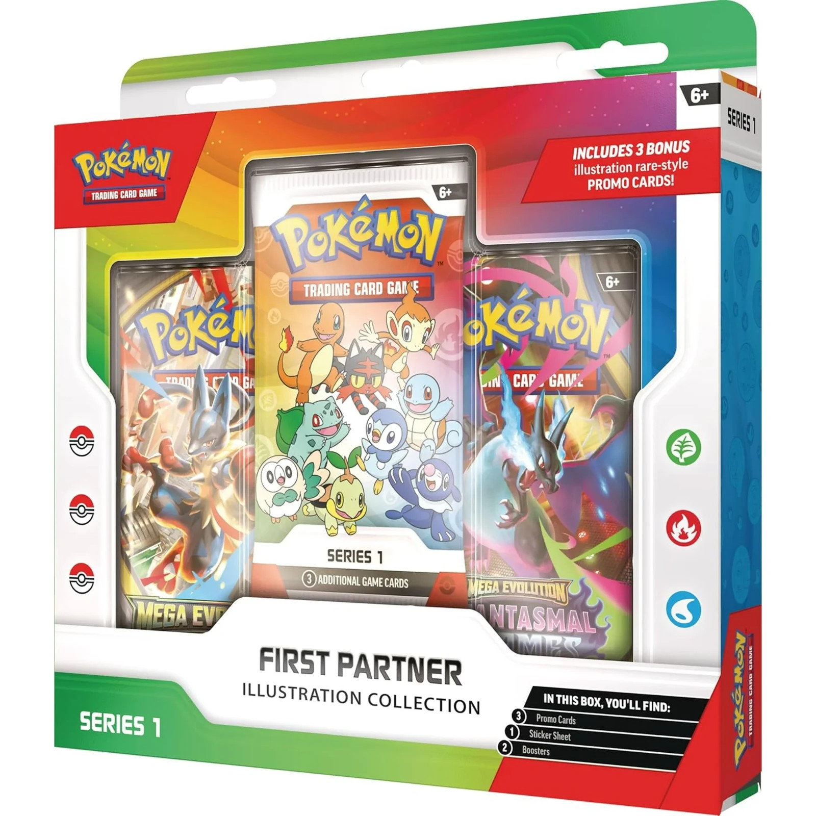 Pokemon TCG First Partner Illustration Collection Series PRESALE 03/20