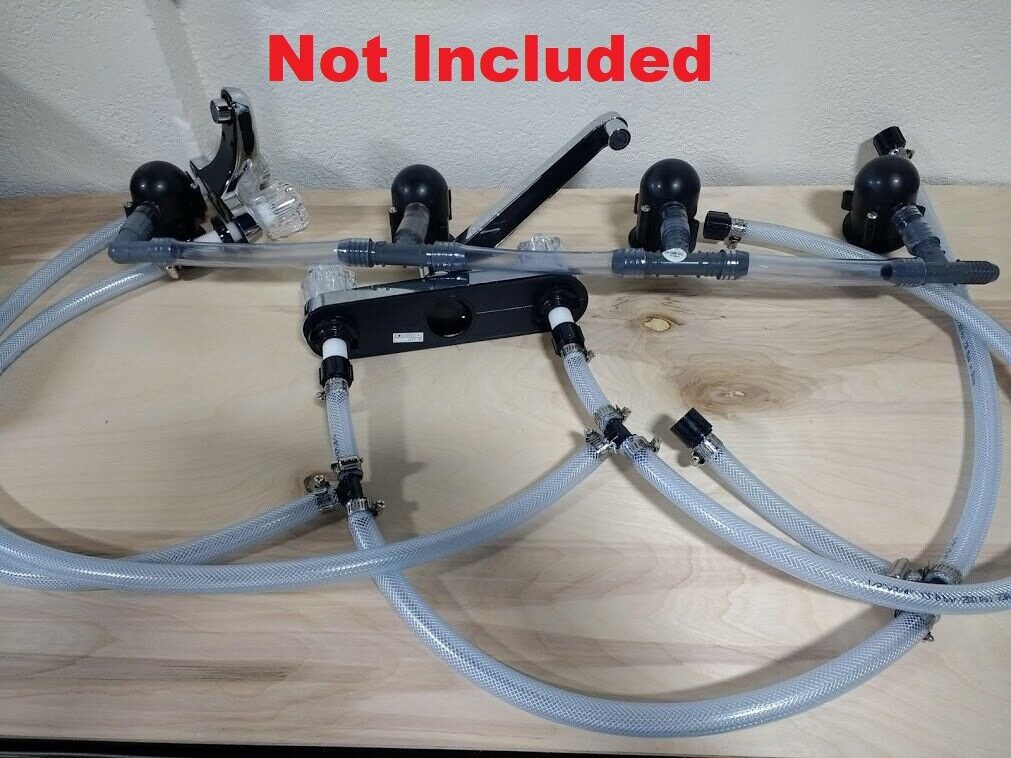 3 Compartment STANDARD SMALL + 1 HAND WASH Portable Concession Sink