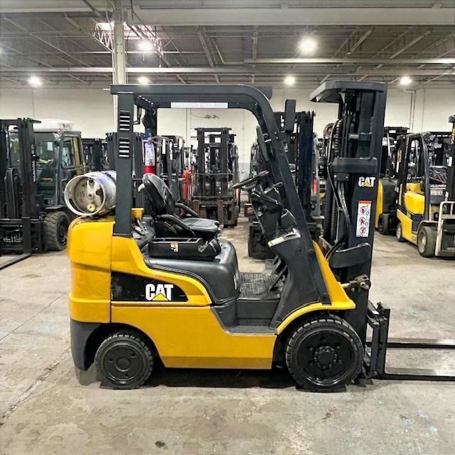 2019 Cat 2C5000 5000lb Used Forklift Triple Mast Sideshift LP Gas 5781 Hours