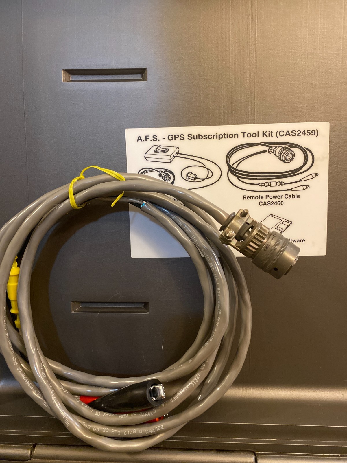 Case IH AFS GPS Subscription Tool Kit CAS2459 & Programming Harness 380002901 ++