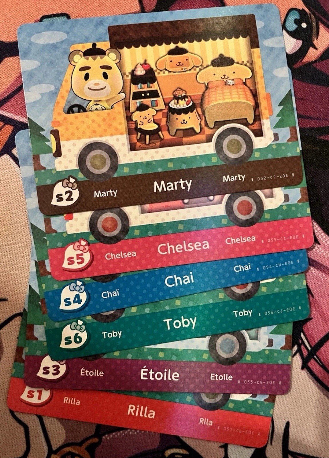 Nintendo amiibo Animal Crossing Sanrio Hello Kitty Collaboration Pack 6 Card Lot