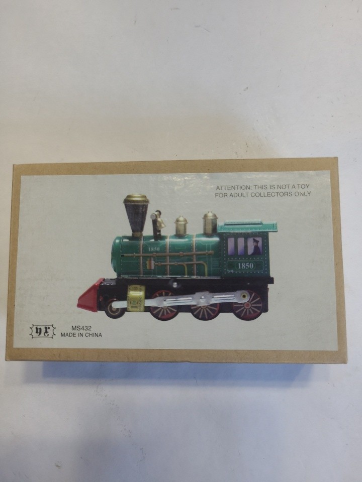 Schylling Retro Tin Toy - Vintage Wind-Up Locomotive Train Vintage NOS NEW
