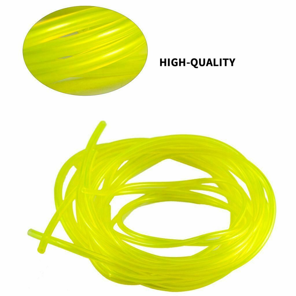 🔥 4 Sizes Gas Fuel Line Hose Yellow 32Ft Fuel Tube for 2 Cycle Small Engine