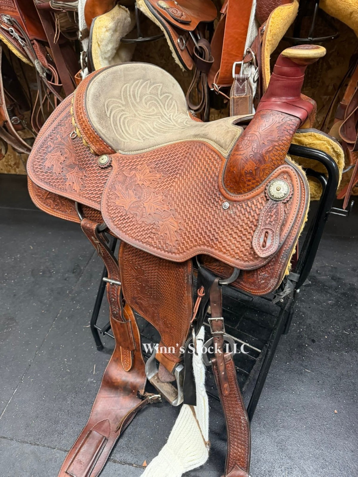 15" Crates - Roping Saddle