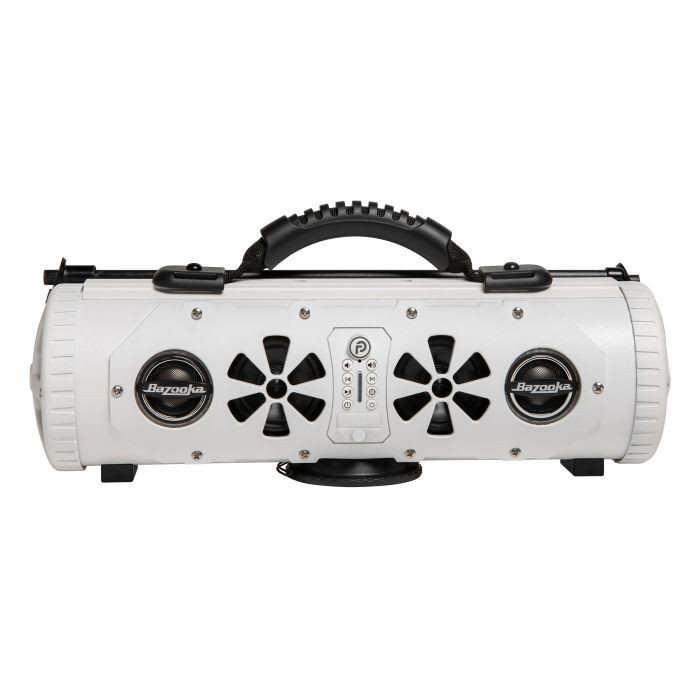BAZOOKA BAZOOKA BLUETOOTH MINI G3 PARTY BAR 16" WHITE BPB16-G3-BAT-WH